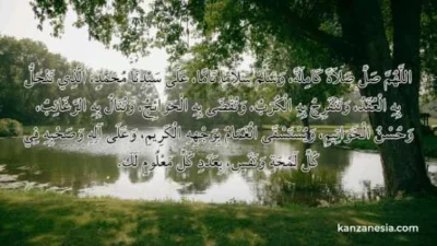 Sholawat Nariyah lengkap lafadz Arab Latin